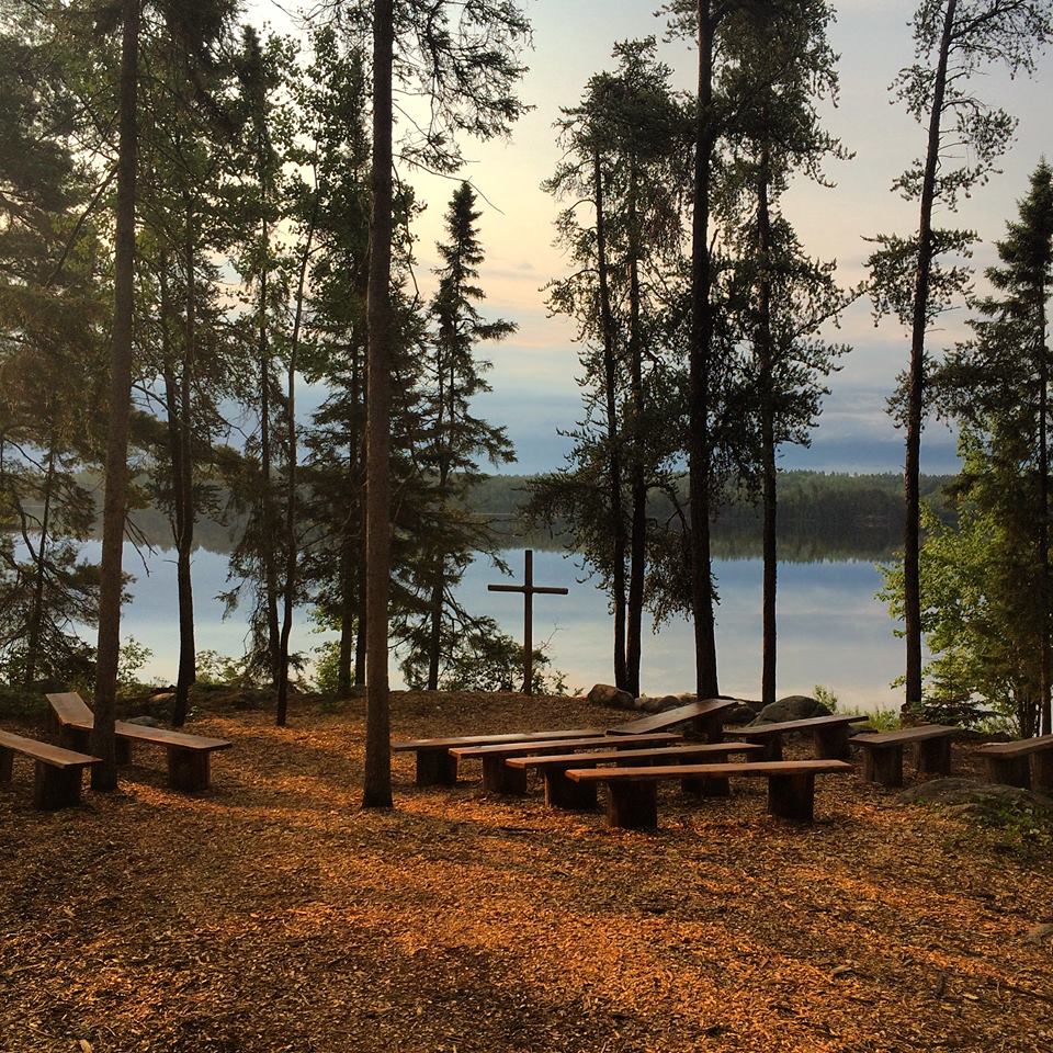 YMCA Camp du Nord outdoor chapel